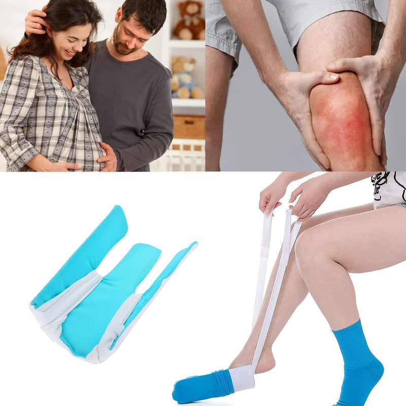 Sock Aid Kit, Sock Helper Easy On and Off Tools for Seniors, Sock Aid Tool for Putting Socks Easy On and Off for Elderly, Disabled, Pregnant, Diabetics, Socks Helper - NewNest Australia