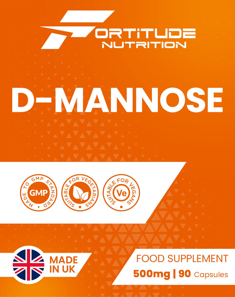 D-Mannose Capsules | D Mannose Supplement For Men and Women For Urinary and Bladder Health Support | D Mannose High Strength 500mg 90 Vegan Friendly Capsules - NewNest Australia