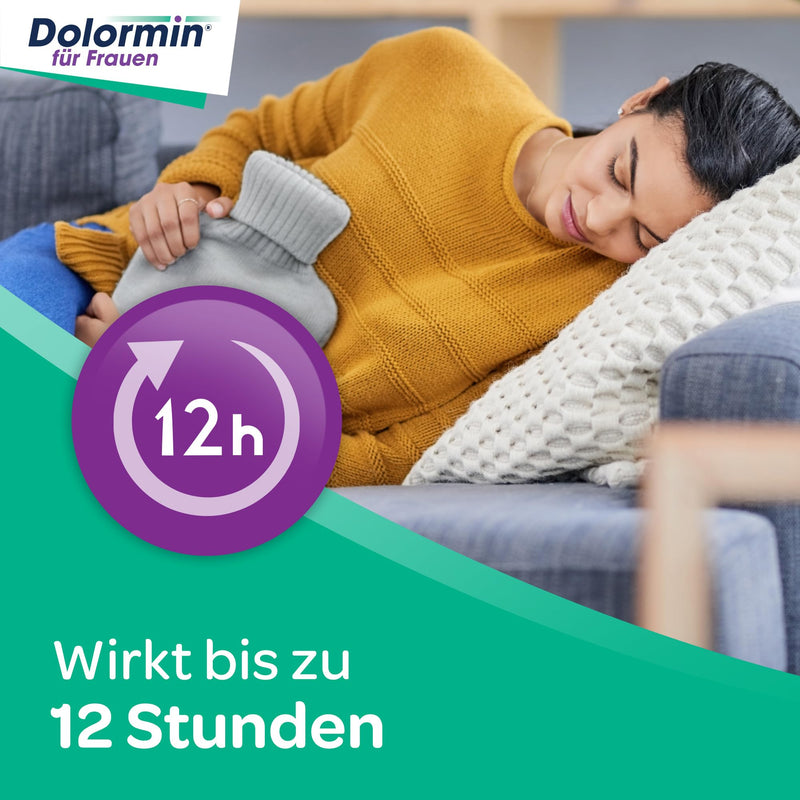 Dolormin® for women for menstrual cramps with naproxen - for period pain and cramps - 30 tablets 30 pieces (pack of 1) - NewNest Australia