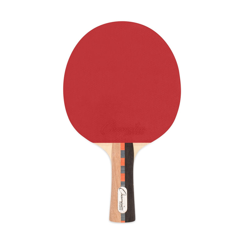 Champion Sports Pro Series Rubber Face Table Tennis Paddle - Multiple Speed Ratings Spin Speed Control Rating (6-5-7) - NewNest Australia