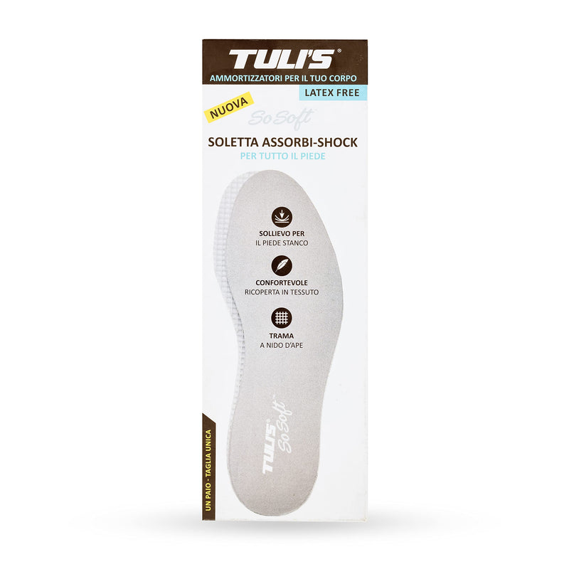 Tuli'S So Soft Insoles - Full Shoe Insoles With Thermoplastic Shock Absorbing Gel - Relieves Heel Spurs, Plantar Fasciitis, Flat Foot - Easy To Cut To Size, 30.5 X 11 X 0.5 Cm - NewNest Australia