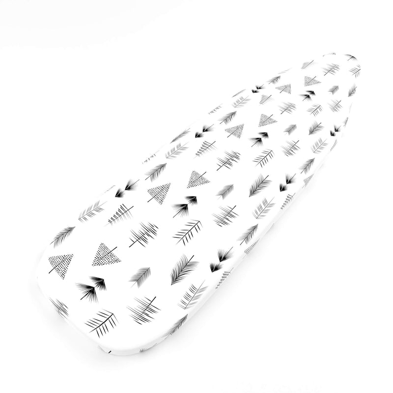 Encasa Homes Replacement Ironing Board Cover with Thick Felt Pad, Drawstring Tightening, (Fits Standard Large Boards of 15 x 54 inch) Scorch & Stain Resistant, Printed - Black Arrow - NewNest Australia