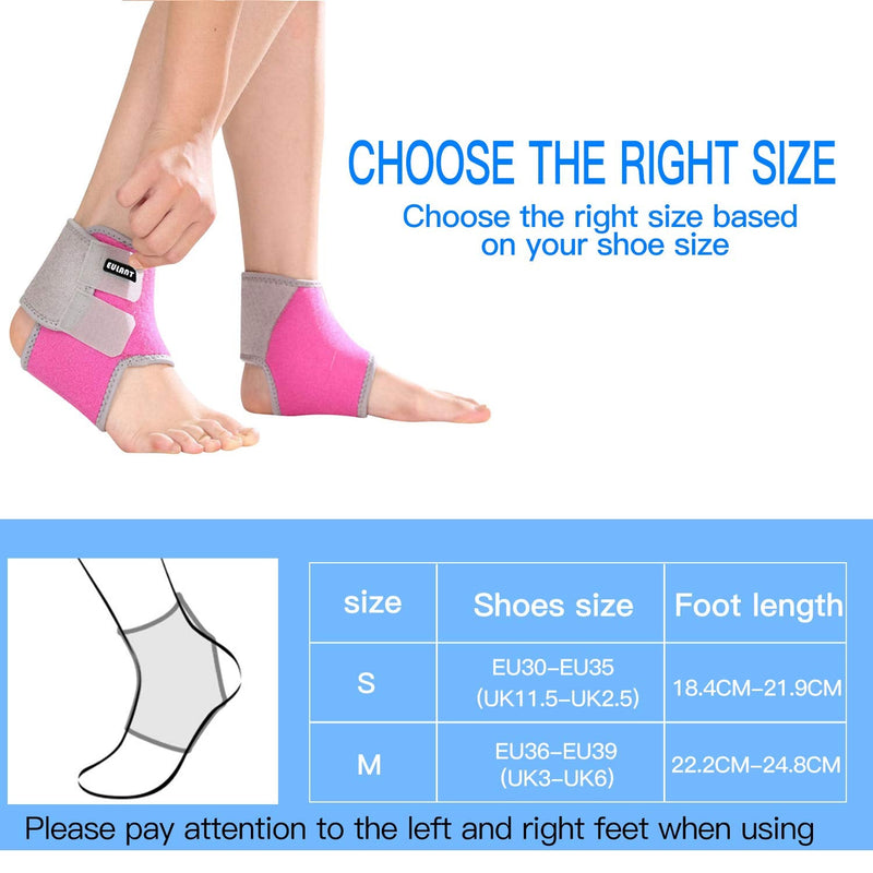 Eulant Children'S Ankle Supports, Foot Support, Breathable (1 Pair), Ankle Support For Boys And Girls, Ankle Supports For Running, Dancing, Martial Arts, Scooter, Skiing, Basketball, Football - NewNest Australia