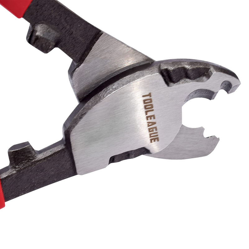 TOOLEAGUE 6 Inches Cable Cutter,Heavy Duty Cable Cutting, High Leverage Cutter for Aluminum, Copper, Wire, Communications Cable 1 - NewNest Australia