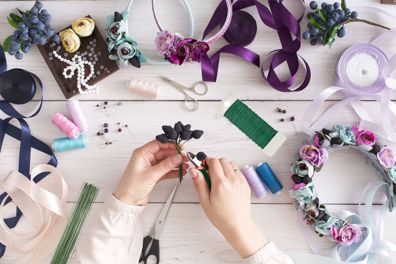 Paxcoo Floral Stem Arrangement Tools Kit with Wire Cutter Green Floral Tapes 26 Gauge Stem Wire and 22 Gauge Paddle Wire for Bouquet Stem Wrap Florist - NewNest Australia