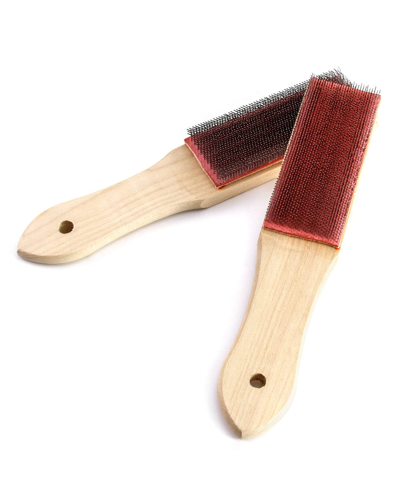 QWORK File Cleaner Carded , 2 Pack, 8" Universal File Card and Brush - NewNest Australia