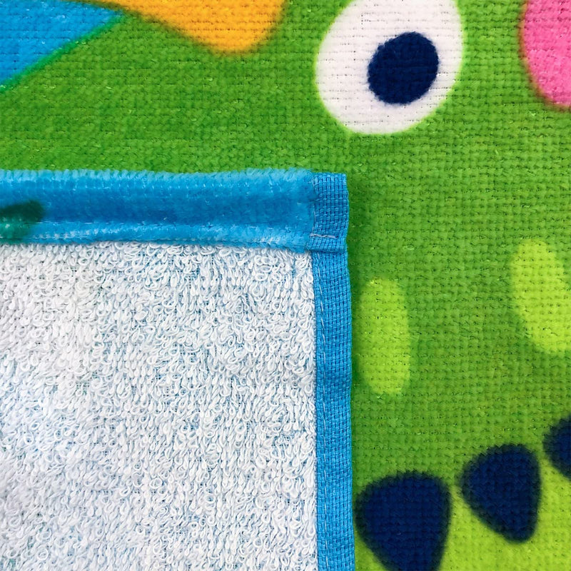 Beachland Dinosaur Beach Towel 28 x 51 inch 100% Cotton (1 Towel, Dino Party) 1 Towel - NewNest Australia