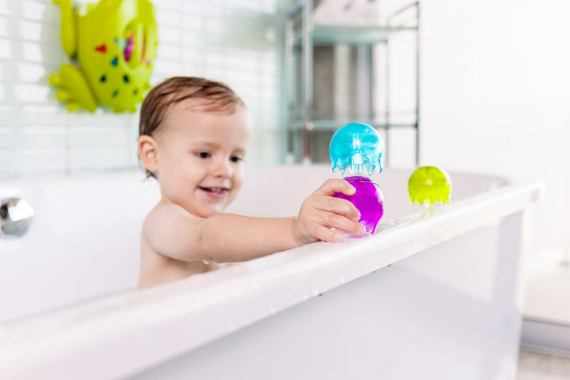 NewNest Australia - Boon Jellies Suction Cup Bath Toys Multi 