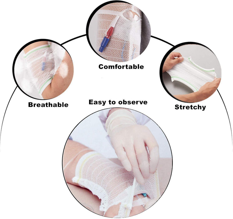 PICC Line Cover Sleeve - Arm Nursing PICC Shield Catheter Protector for Adult & Teenager, Elastic Net, Ultra-Soft, Breathable, Comfortable(XL) - NewNest Australia