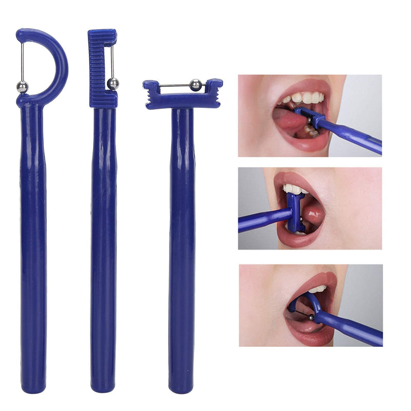 3-piece Tongue Tip Exercise Set, Tongue Tip Lateralization Lifting Oral Muscle Training Tool - NewNest Australia