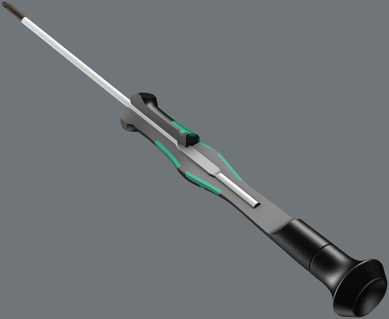 Wera 05118066001 2054 Screwdriver for Hexagon Socket Screws for Electronic Applications, Hex-Plus, 1.5 mm x 60 mm 1.5mm x 60mm - NewNest Australia