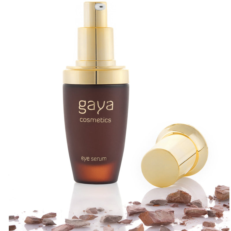 Gaya Cosmetics Vegan Eye Serum - Professional Anti Ageing Formula for Reducing Wrinkles, Fine Lines, Puffiness & Dark Circles - NewNest Australia