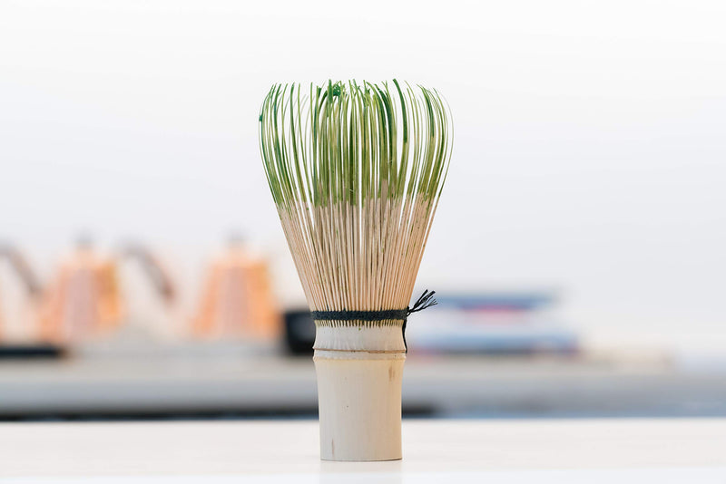 Bamboo Whisk by KINETA TM: 100 Prong Bamboo Chasen Matcha Whisk for Green Tea Powder and Smooth Creamy Taste. - NewNest Australia