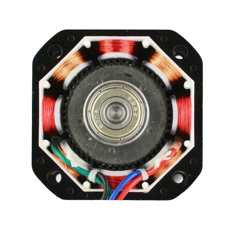 STEPPERONLINE Nema 17 Stepper Motor Bipolar 2A 59Ncm(84oz.in) 48mm Body 4-lead W/ 1m Cable and Connector compatible with 3D Printer/CNC - NewNest Australia
