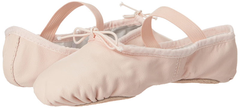 Bloch girls Bloch Dance Girl's Dansoft Ii Leather Split Sole Ballet Shoe/Slipper Medium Little Kid Theatrical Pink - NewNest Australia