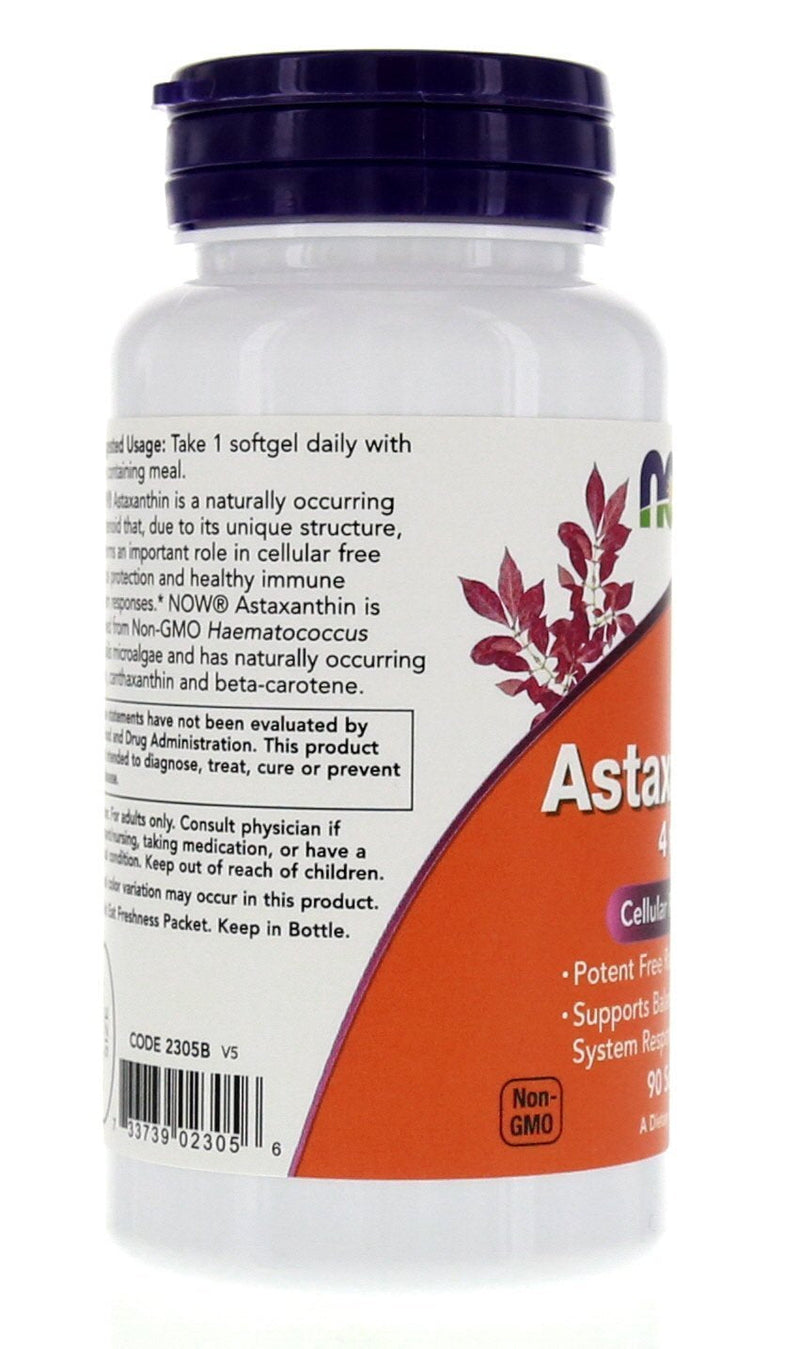 Astaxanthin 4mg 90 Softgels (Cellular Protection) (Pack of 2) - NewNest Australia