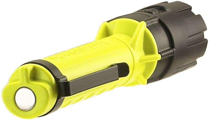 Streamlight 67751 Dualie 2AA Dual Beam Flashlight 115 Lumen Spot Beam and 115 Lumen Downward Facing Flood Light w/Pocket Clip and Magnetic Base, Yellow - 115 Lumens 2xAA, Batteries Included - NewNest Australia