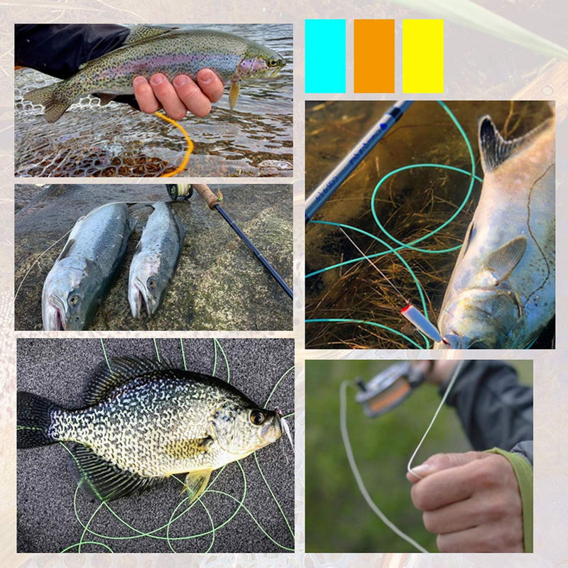 ANGLER DREAM 8 Pack Welded Tapered Leader Fly Fishing Leader with Loop 9ft 0/1/2/3/4/5/6/7X Nylon Fly Leader … Welded Loop Fly Leader 3x - NewNest Australia