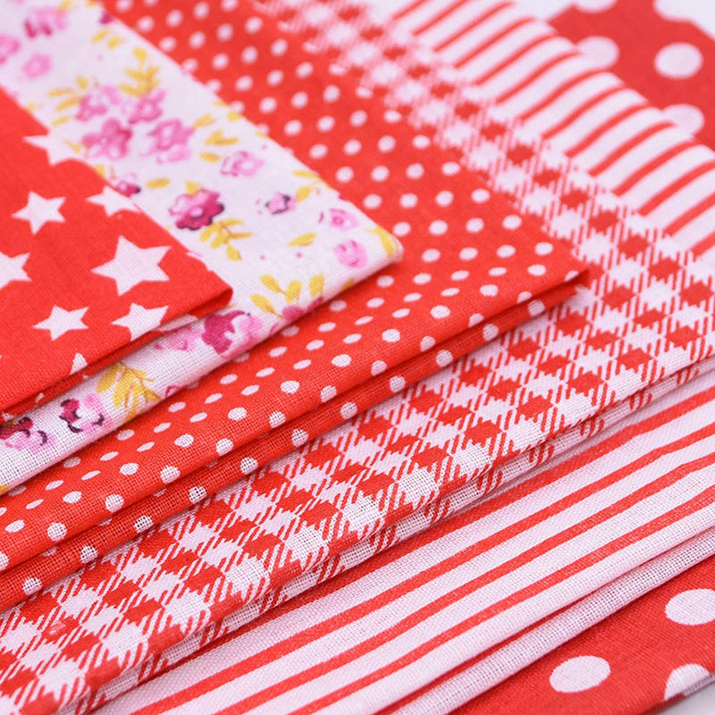 ZGXY Fabric, 56 pcs/lot Top Cotton 9.8" x 9.8" (25cm x 25cm) Squares Patchwork, Precut Multi-Color and Different Pattern for Sewing Quilting Crafting, Home Party Craft Fabric DIY Sewing Mask M1 - NewNest Australia