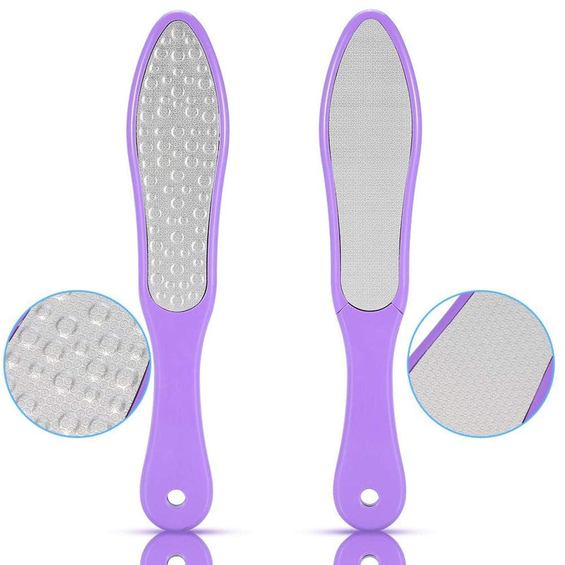 Foot Rasp, Professional Foot File Callus Remover, Double-Sided Rasp That Grinds Long-Lasting, Removes Callus Swelling For Extra Smoothness And Foot Beauty (Purple) - NewNest Australia