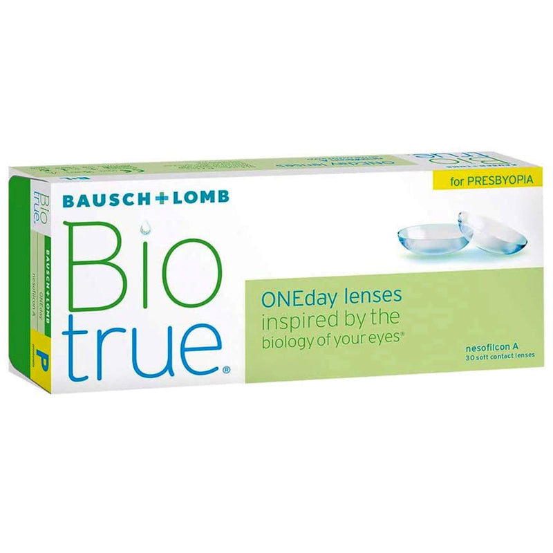 Bausch + Lomb Biotrue ONEday for Presbyopia daily lenses, progressive lens contact lenses, soft, 30 pieces -02.50 Dpt, DIA 14.2 mm, BC 8.60, Add Low -2.5 Unknown 8.6 millimeters 14.2 millimeters low Unknown 0 - NewNest Australia