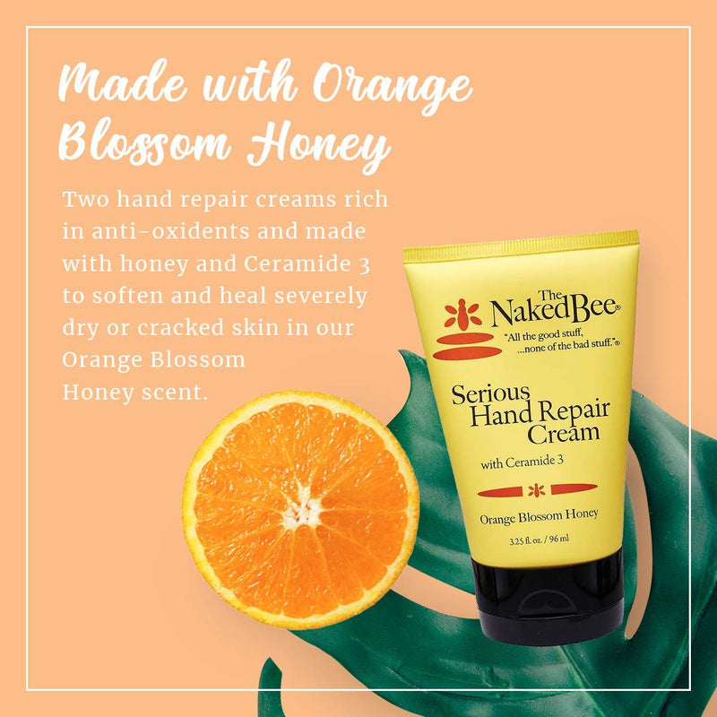 The Naked Bee Orange Blossom Honey Serious Hand Repair Cream 3.25 oz. - NewNest Australia