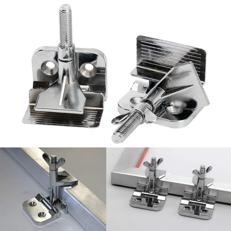 2Pcs Screen Frame Butterfly Hinge Clamp for Silk Screen Printing Hobby Printer Include Four Screws - NewNest Australia