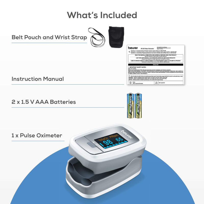 BEURER finger pulse oximeter PO 30 - NewNest Australia