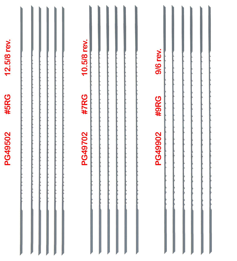 OLSON SAW PG49802 Precision Ground Scroll Saw Blade 1 Pack (1-(Pack) ) - NewNest Australia