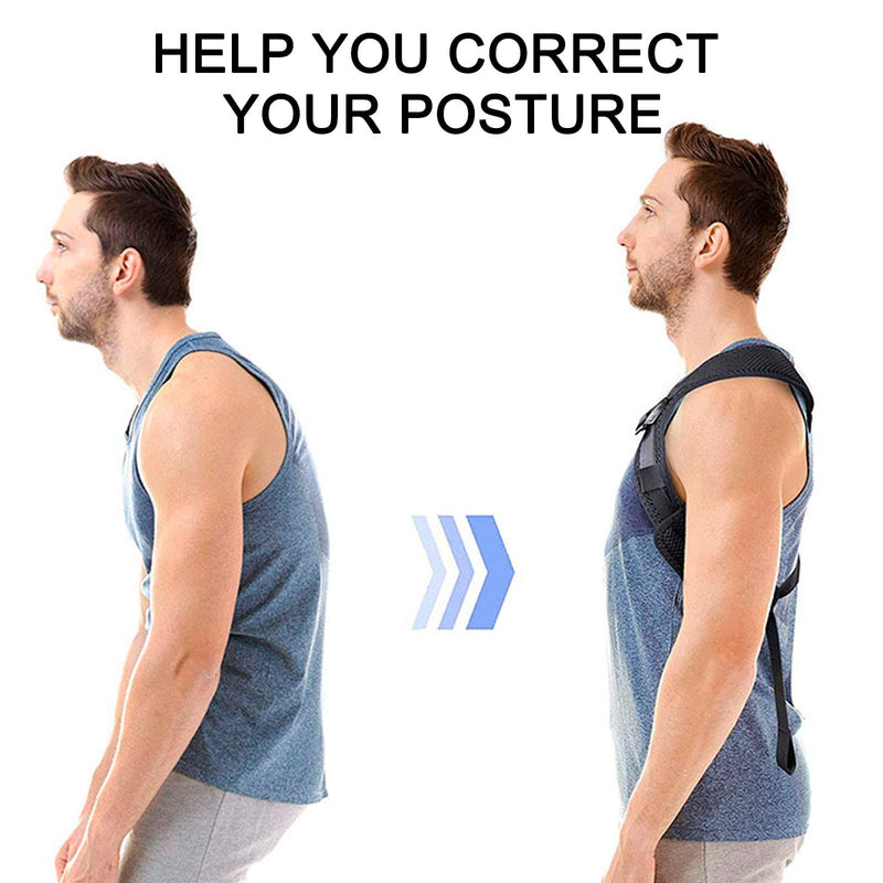 Awavm Back Straightener, Posture Correction Back Men Women Back Support Belt, Correction Of The Back, Comfortable Back Strap For Prevention Of Pain In Women And Correct Posture - NewNest Australia