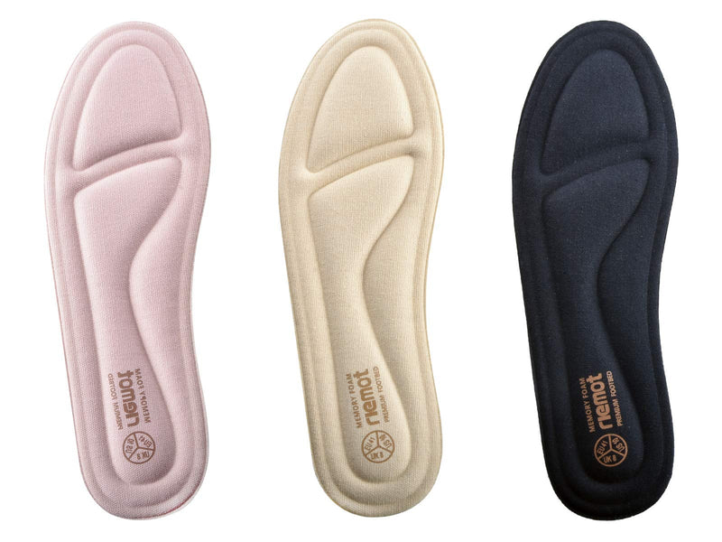 riemot Memory Foam Insoles for Men and Women,Replacement Shoe Inserts for Sports Shoes,Trainers,Sneakers,Work Boots and Walking Shoes,Comfort,Cushioning Women Pink 5 UK - NewNest Australia