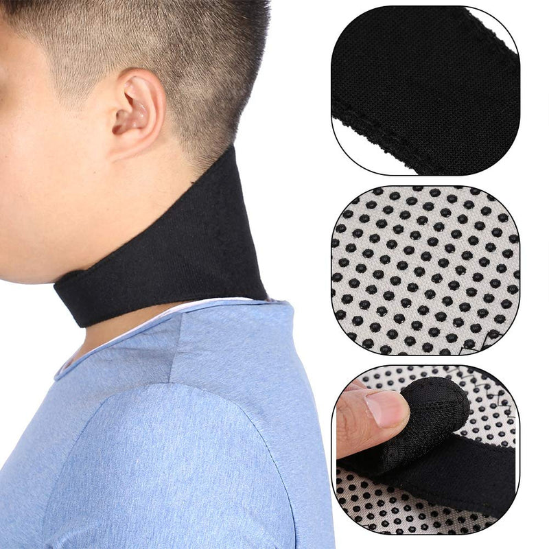 Neck Support Brace Self-Heating Neck Collar Pain Relief Magnetic Therapy for Relief of Cervical Pain, Neck Stiffness - NewNest Australia