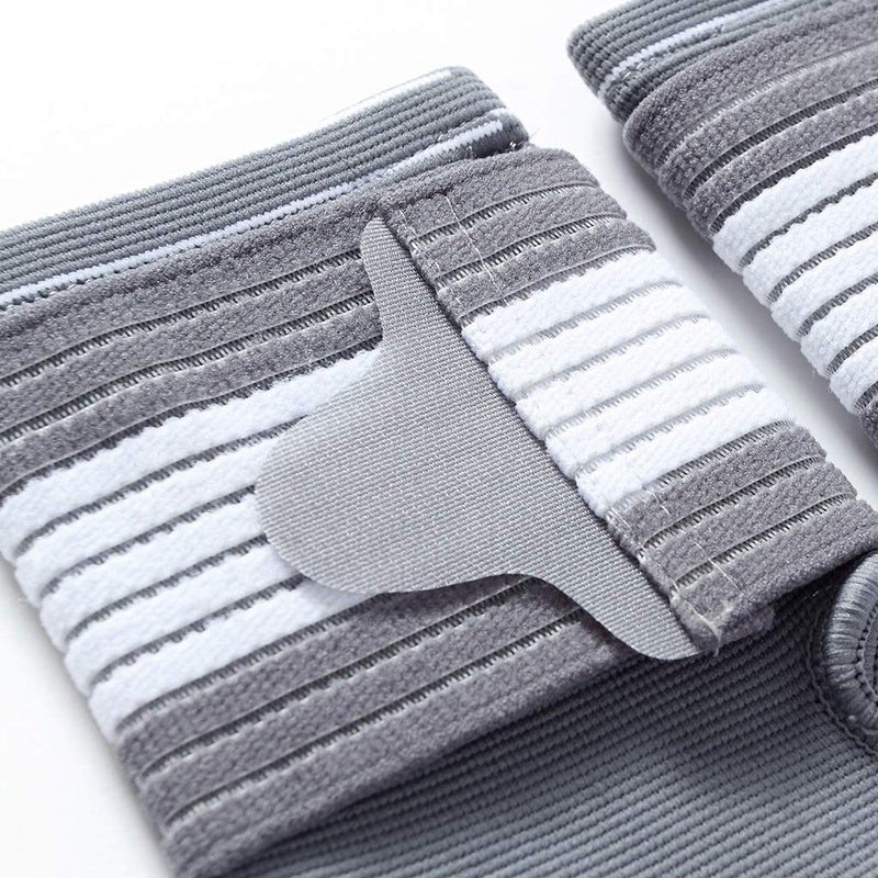 Neotech Care Palm Support With Thumb Part - Adjustable Compression Straps - Elastic & Breathable Fabric - For Sports, Bowling, Boxing - Gray (1 Unit, Size M) - NewNest Australia