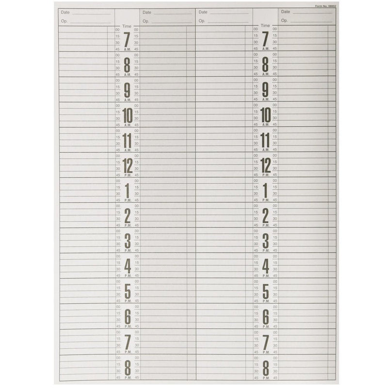 MARIANNA Salon 4 Columns Appointment Book BK-08802 - NewNest Australia
