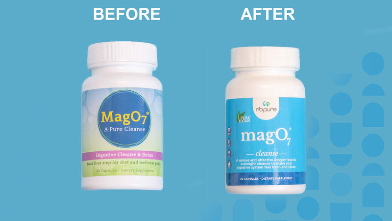 nbpure Mag O7 Oxygen Digestive System and Colon Cleanse and Detox Capsules, 30 Count. Perfect Travel Size. 30 Count (Pack of 1) - NewNest Australia