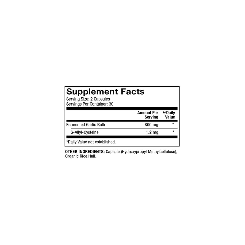 Dr. Mercola, Fermented Black Garlic Dietary Supplement, 30 Servings (60 Capsules), Supports Immune Health and Blood Pressure Health, Non GMO, Soy-Free, Gluten Free - NewNest Australia