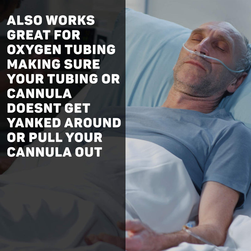 CPAP Hose Holder Clip - Oxygen Tube/Cannula Holder - Tangle Free CPAP Tube System for Uninterrupted Sleep Therapy - 3 Pack 3 Count (Pack of 1) - NewNest Australia