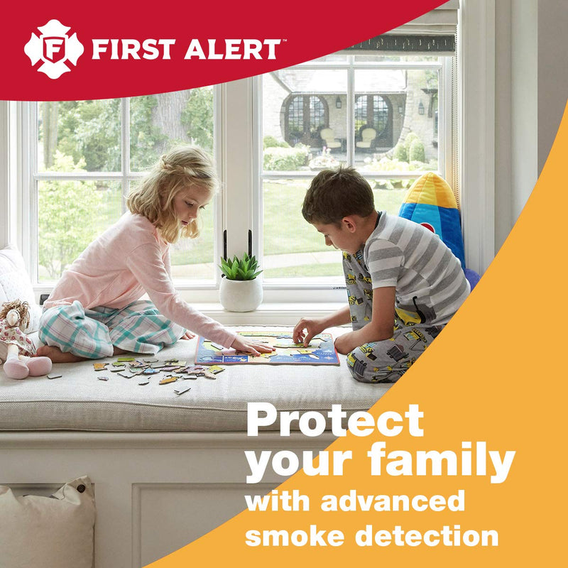 First Alert SA303CN3 Battery Powered Ionization Smoke Alarm with Test/Silence Button - NewNest Australia