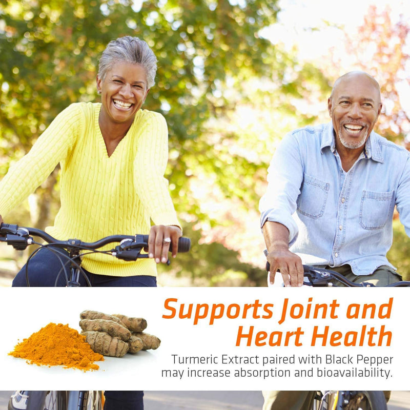 Turmeric Curcumin with Bioperine 95% Curcuminoids 2600mg with Black Pepper for Best Absorption, Made in USA, Best Vegan Joint Support, Turmeric Supplement Pills by Natures Nutrition - 60 Capsules 60 Count (Pack of 1) - NewNest Australia