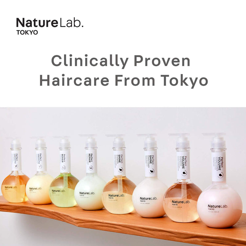 NatureLab Perfect Shine Scalp Scrub - Paraben-Free Dry Scalp Treatment + Scalp Moisturizer - 3-in-1 Gentle Foaming + Exfoliating Scrub with Grape Stem Cells, Pearl + Hyaluronic Acid (8.1 oz / 230g) - NewNest Australia