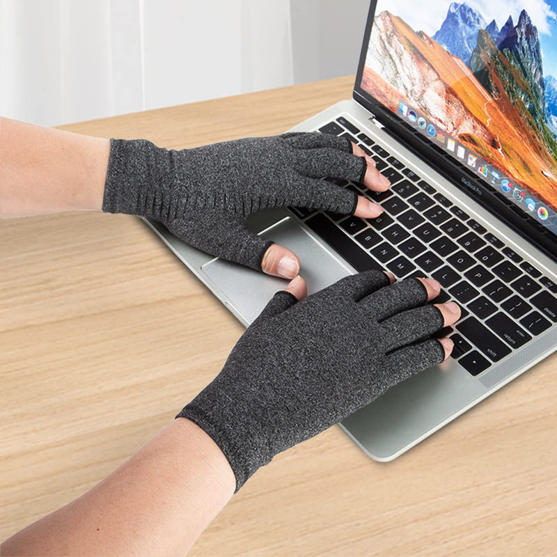 Musefiter Arthritis Gloves Compress Fingers Without Fingers To Prevent Arthritis, Rheumatoid Joint Swelling, Osteoarthritis, Wrist Pain, Daily Support, Exercise - NewNest Australia