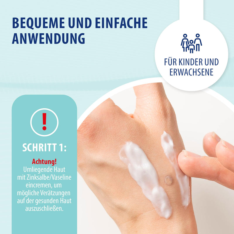 Behrend wart remedy for hand and foot - effective wart burns without pain - suitable for ages 4 and up - hygienic and safe - NewNest Australia