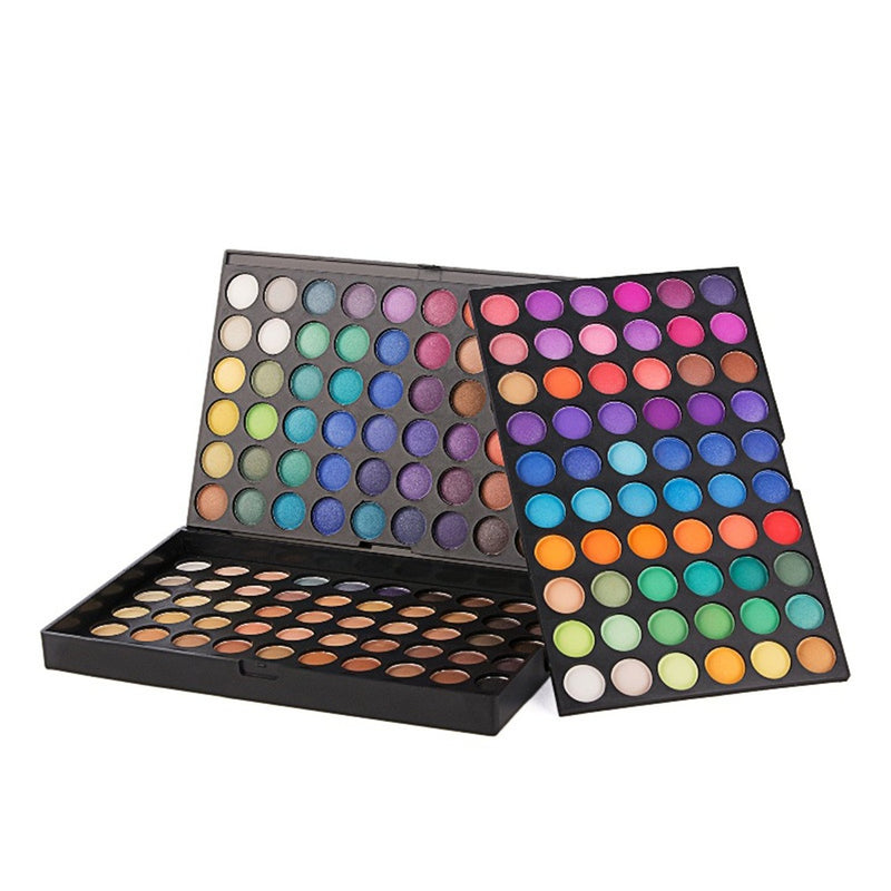 FantasyDay® Professional Eyeshadow Palette Makeup Contouring Kit - 180 Colours Highly Pigmented Nudes Warm Natural Matte Shimmer Cosmetic Eye Shadows Pallet Powder Palette #4 - NewNest Australia