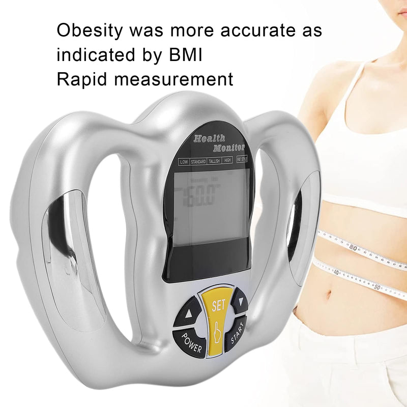 Handheld Body Fat Analyzer, Body Composition Monitor, Portable Body Fat Tester BMI Meter Fat Analyzer Body Fat Loss Monitor Measure Device for Fitness Bodybuilding Muscle Gain - NewNest Australia