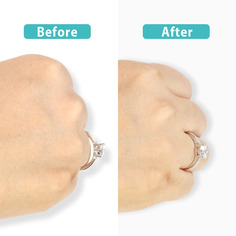 Invisible Ring Size Adjuster for Loose Rings Ring Adjuster Sizer Fit Thin Rings with Jewelry Polishing Cloth - NewNest Australia