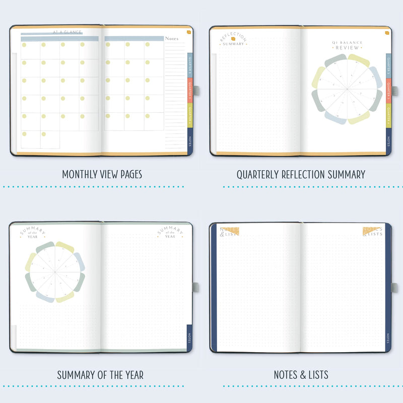 Boxclever Press Goal Planner. Luxury 12 Month Undated Planner to Hit Your Goals & Live Your Best Life! A5 Weekly Planner with Lists, Trackers & More. Productivity Planner with Stickers (Iridescent) Iridescent - NewNest Australia