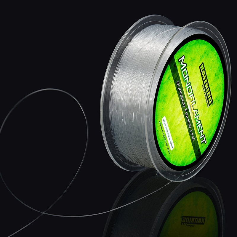 KastKing World's Premium Monofilament Fishing Line - Paralleled Roll Track - Strong and Abrasion Resistant Mono Line - Superior Nylon Material Fishing Line - 2015 ICAST Award Winning Manufacturer 300Yds/15LB Ice Clear - NewNest Australia