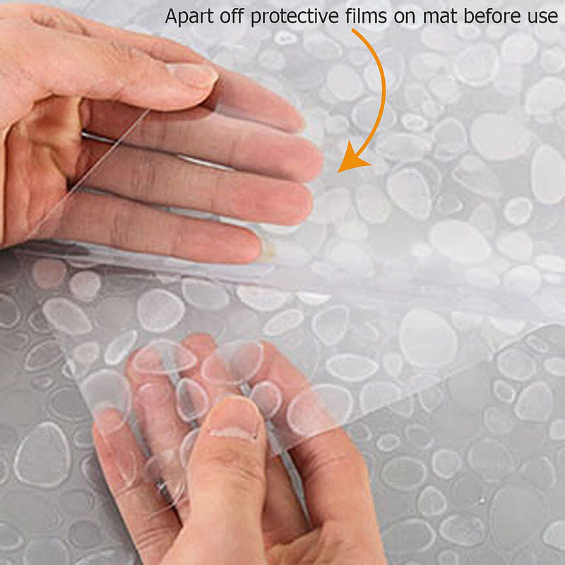 Plastic Splat Mat for Baby, Easy Cleaning Vinyl Floor Mat for Eating Messes, Waterproof High Chair Floor Protector Feeding Floor Cover by MatLeya 52 inch (Pack of 1) - NewNest Australia
