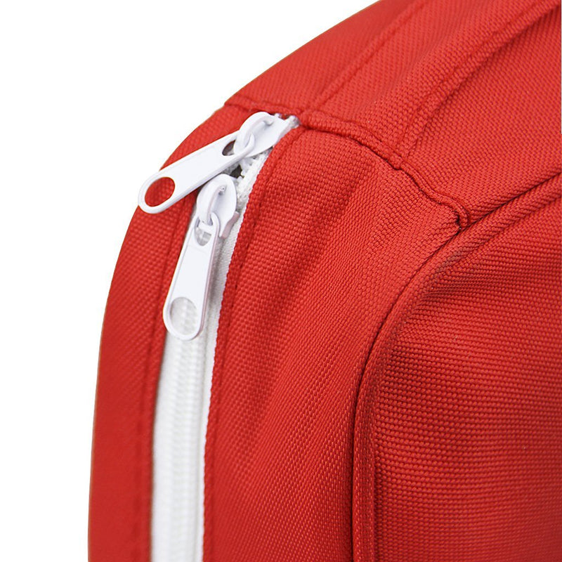 PAXLamb First Aid Bag First Aid Kit Empty Medical Storage Bag Red Trauma Bag for Emergency First Aid Kits Car Workshop Cycling Outdoors (Blue Handle) Blue Handle - NewNest Australia