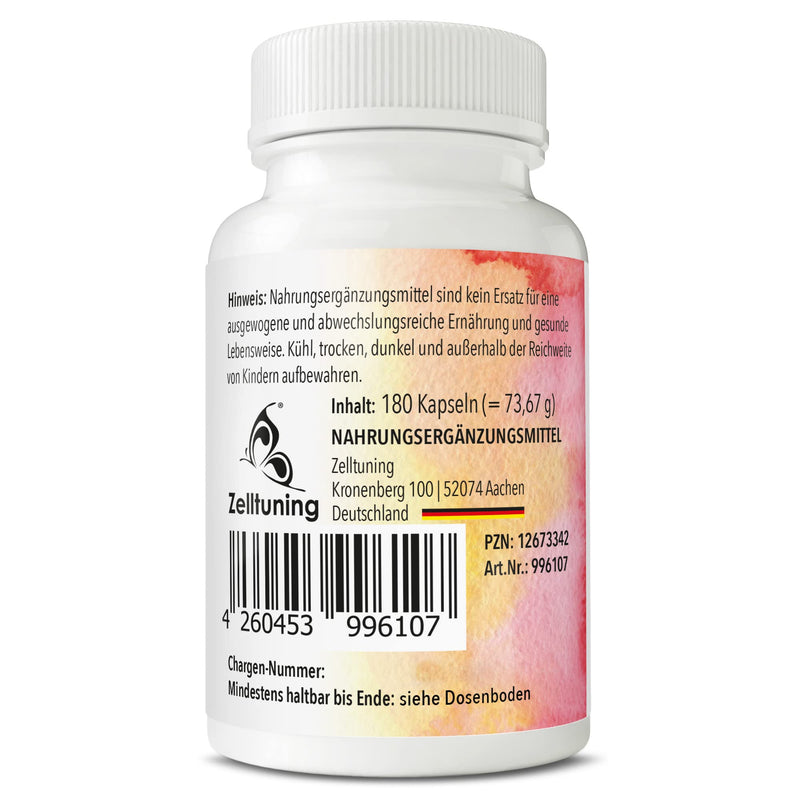 BAMBOO-LOVE - Silicon high-dose capsules - silica from bamboo - pure, vegan, pure - 180 silica skin hair nails capsules - Silicea dietary supplement from Germany from Zelltuning. - NewNest Australia
